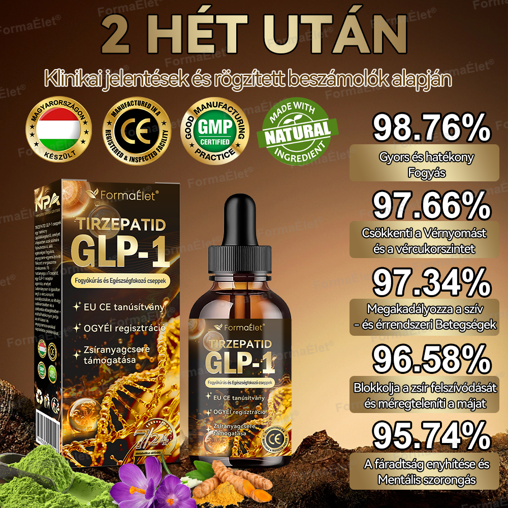 🔥🔥🔥A Mayo Clinic által ajánlott | Hivatalos üzlet | FormaÉlet® GLP-1 Moringa Fogyókúrás és Egészségfokozó cseppek 🌿 (Élelmiszer-minőségű zsírégető – Az Obesity Society fejlesztése)