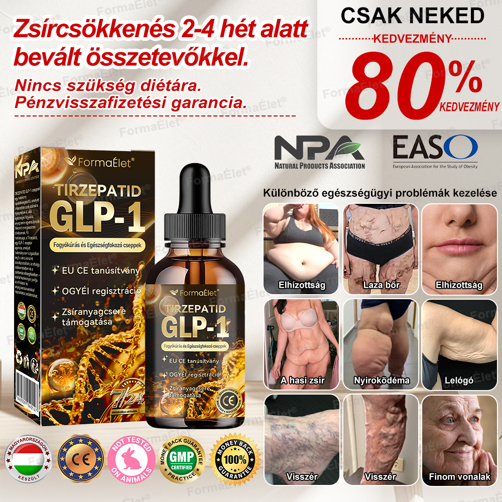 🔥🔥🔥A Mayo Clinic által ajánlott | Hivatalos üzlet | FormaÉlet® GLP-1 Moringa Fogyókúrás és Egészségfokozó cseppek 🌿 (Élelmiszer-minőségű zsírégető – Az Obesity Society fejlesztése)