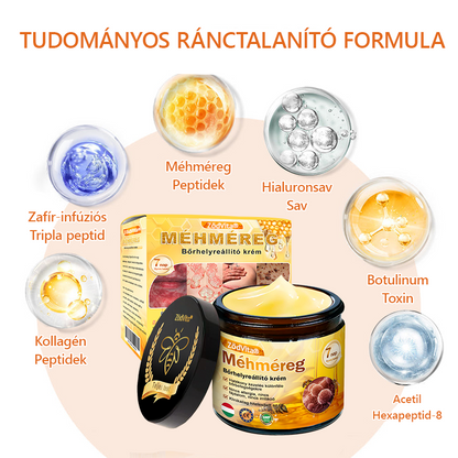 🌟🌟 ZödVita® Méhméreg Bőr Helyreállító Krém 🔥Természetes Öregedésgátló, Feszesíti a Bőrt, Csökkenti a Ráncokat– 50ml