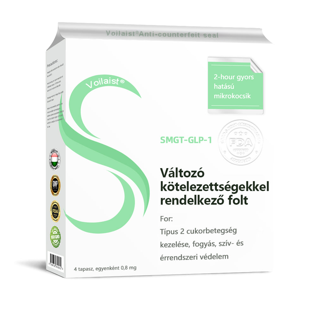 🍃🍃[Lásd az eredményeket 7 nap múlva]🌲Voilaist® SMGT-GLP-1 nano mikrotűs tapasz (Fájdalommentes, hosszan tartó, kezeli a cukorbetegséget, az elhízást és a szív- és érrendszeri betegségeket)