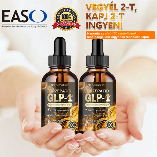 🔥A Mayo Clinic által ajánlott | Hivatalos üzlet | FormaÉlet® GLP-1 Moringa Fogyókúrás és Egészségfokozó cseppek 🌿 (Élelmiszer-minőségű zsírégető – Az Obesity Society fejlesztése)