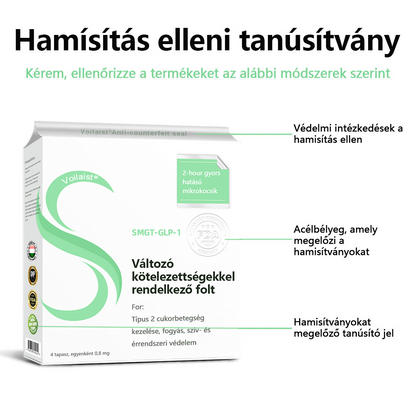 🍃🍃[Lásd az eredményeket 7 nap múlva]🌲Voilaist® SMGT-GLP-1 nano mikrotűs tapasz (Fájdalommentes, hosszan tartó, kezeli a cukorbetegséget, az elhízást és a szív- és érrendszeri betegségeket)